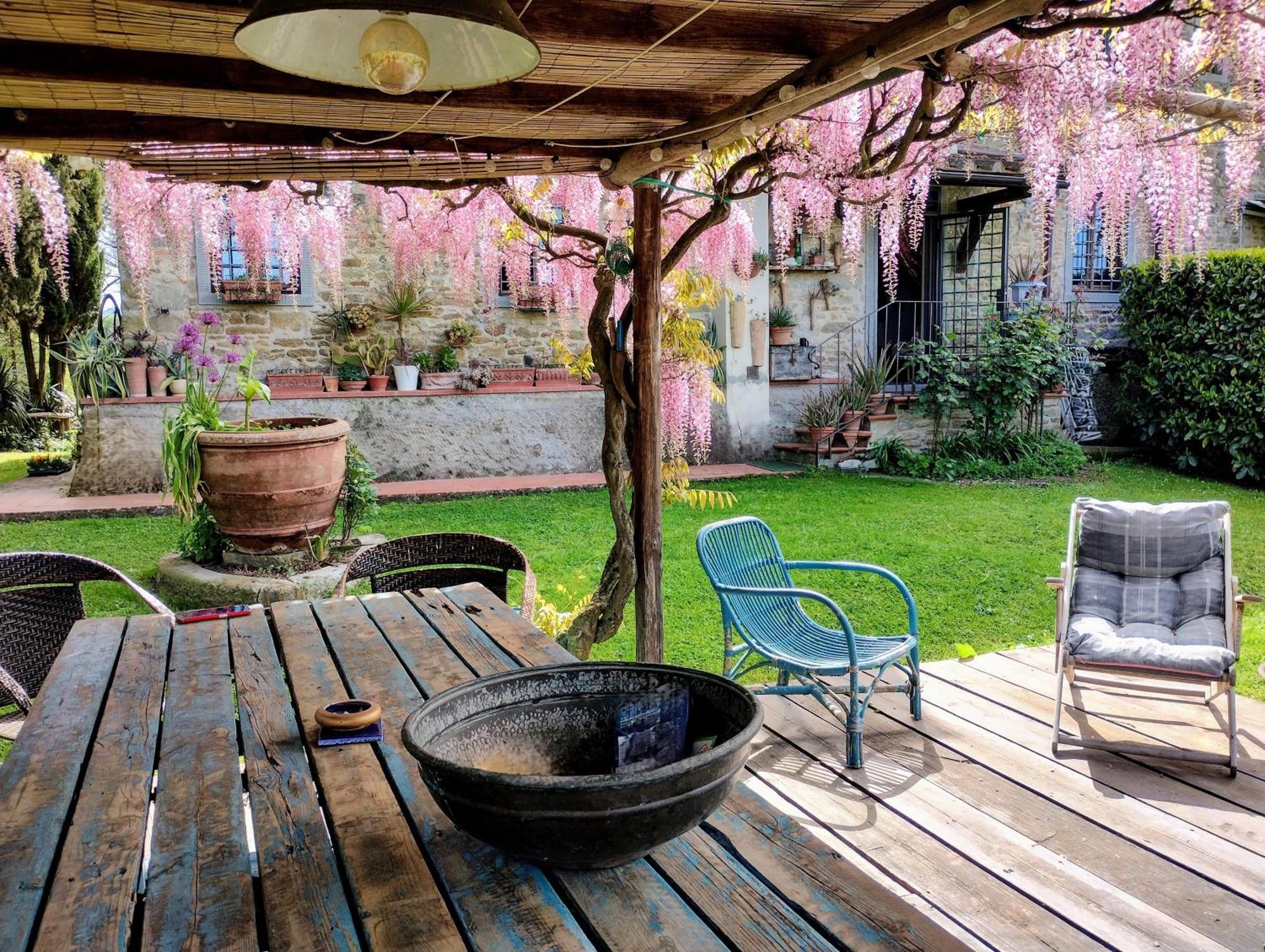 Tuscan Hills - Stonehouse, Garden & Pool Vicchio Exterior foto
