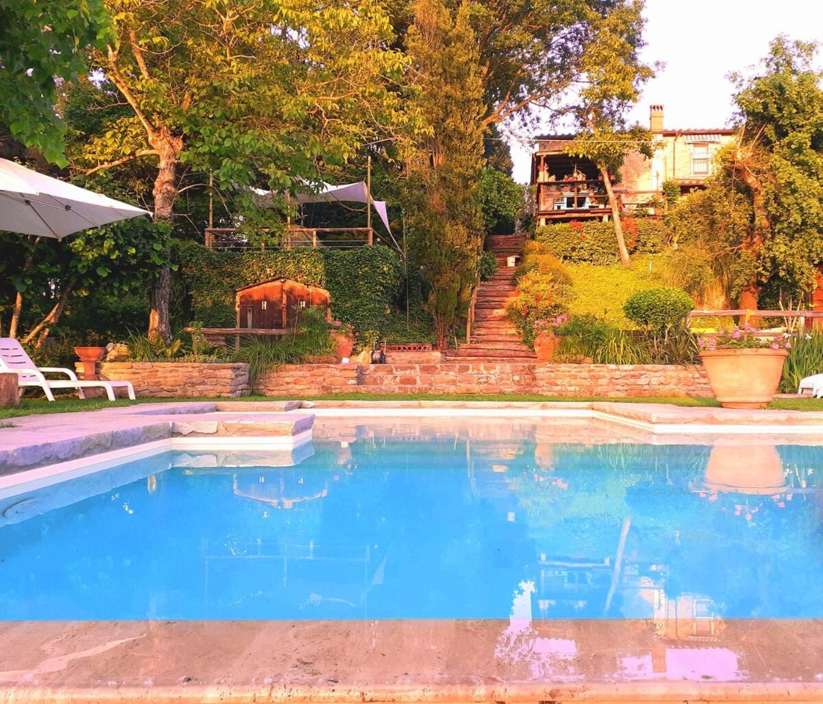 Tuscan Hills - Stonehouse, Garden & Pool Vicchio Exterior foto